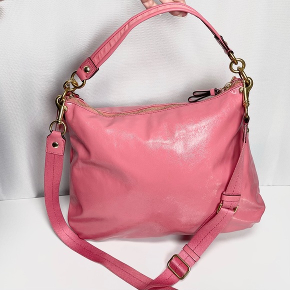 Coach Pink Shoulder Bag - Picture 6 of 14